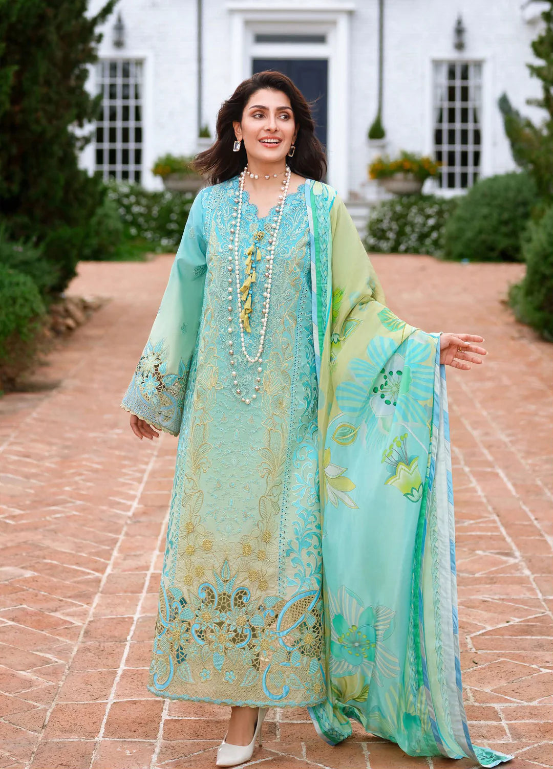 Mushq aMoi Lawn (3pc)