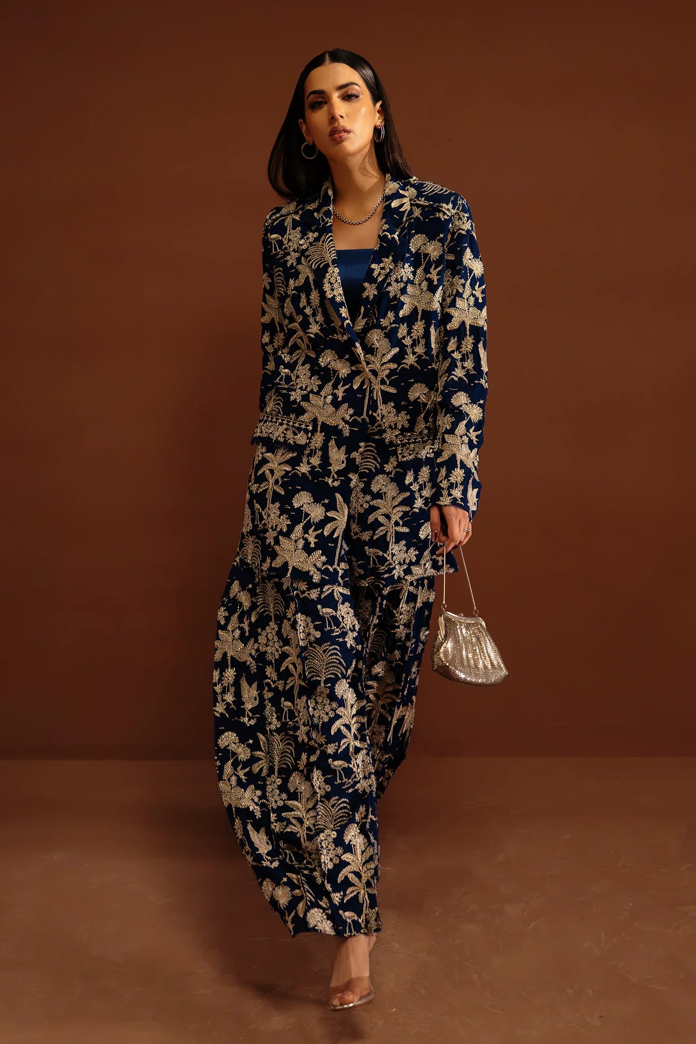 Elan Pure Chiffon Shirt (Leftover) Blue