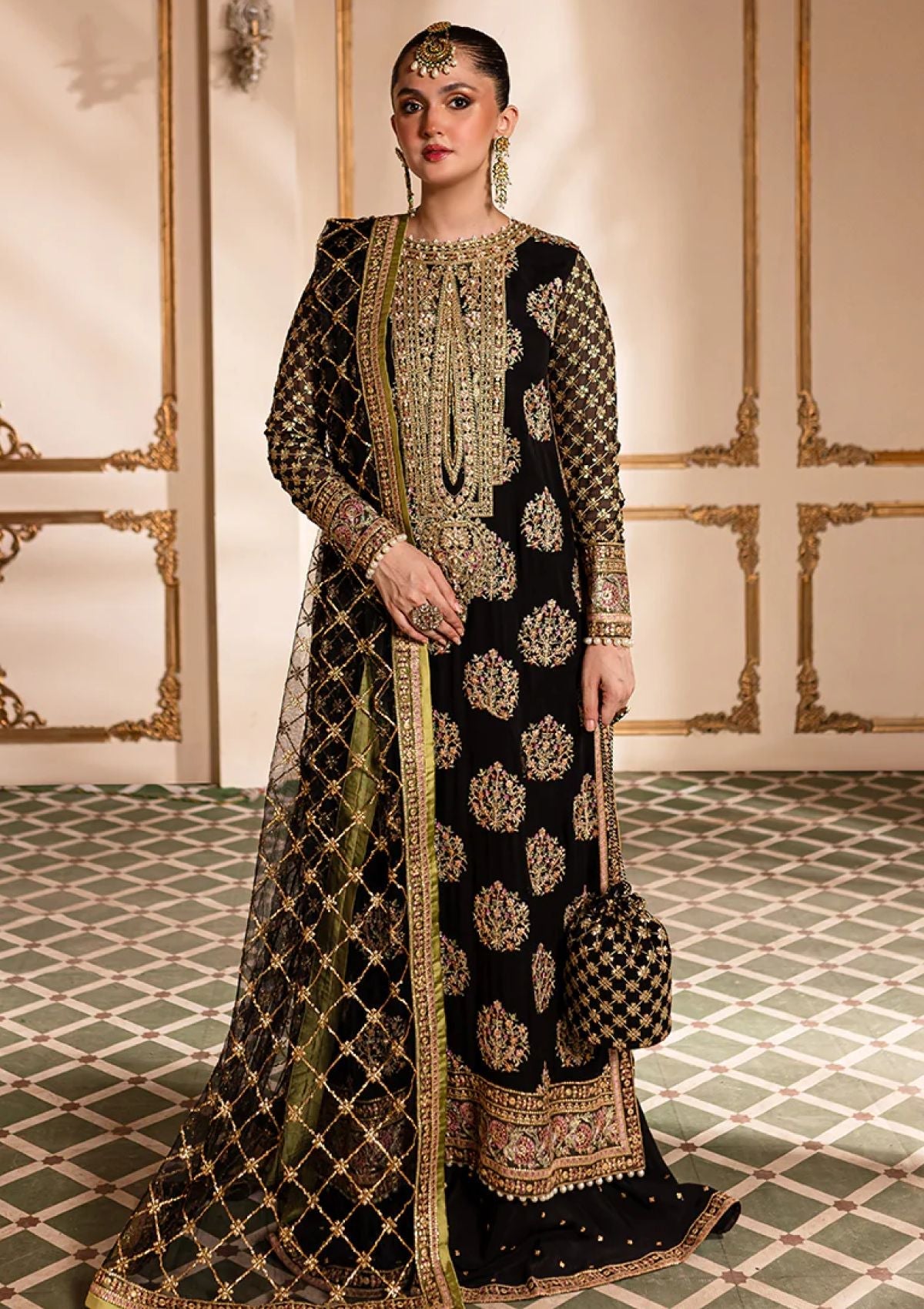 Mushq Roheenaz Chiffon (4pc)