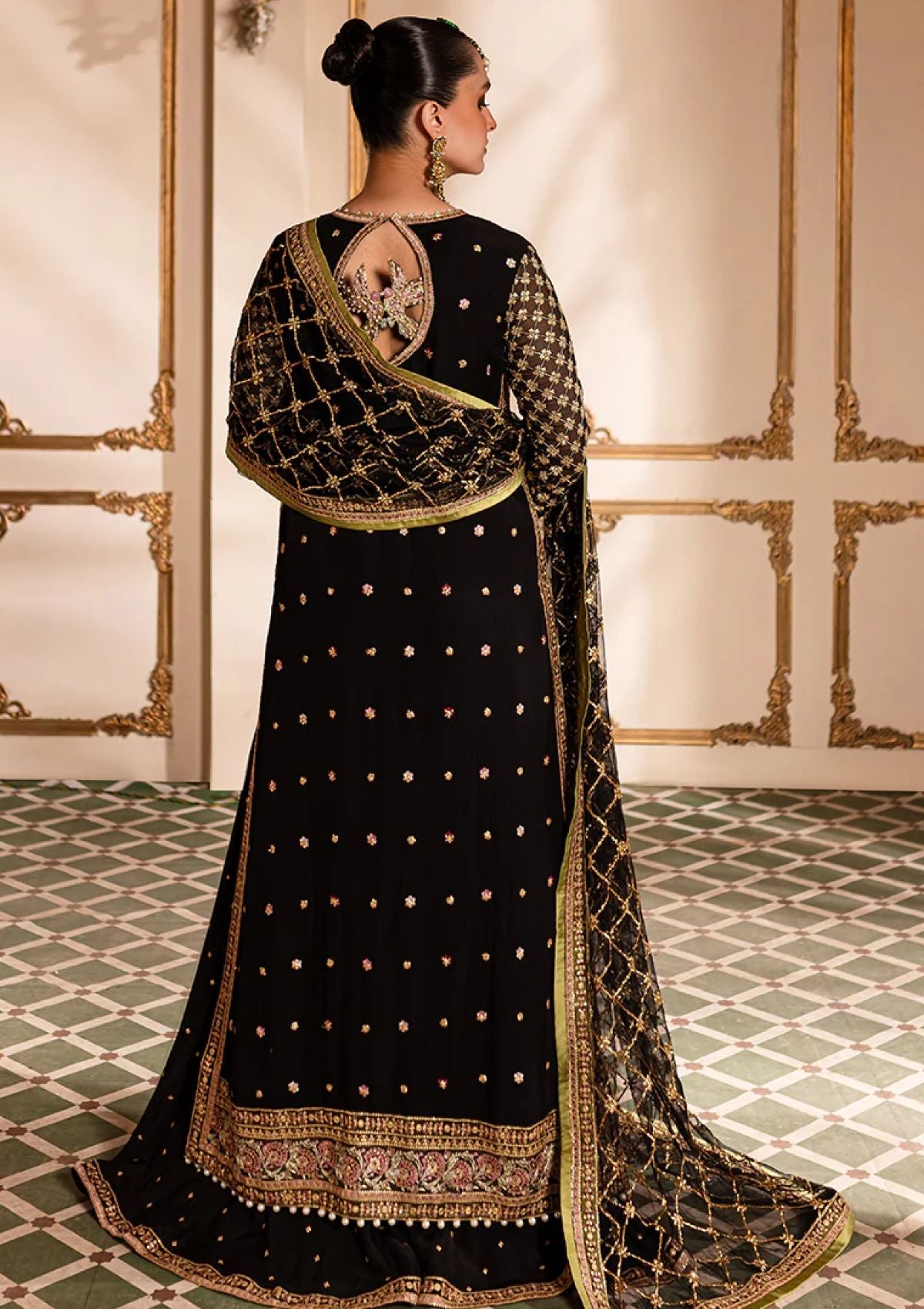 Mushq Roheenaz Chiffon (4pc)