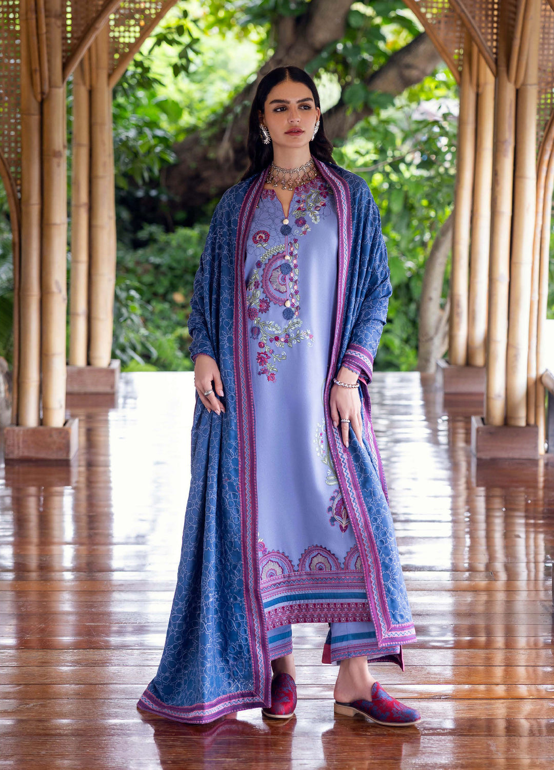 Mushq Hemline Karandi (3pc)