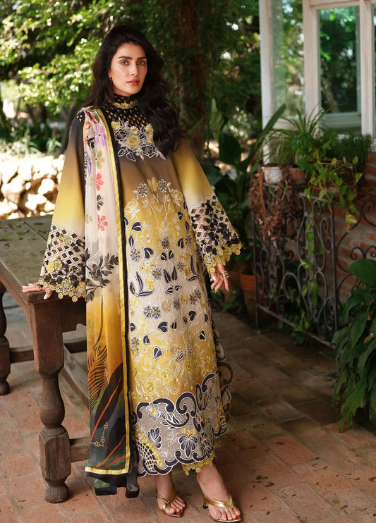 Mushq aMoi Lawn (3pc)