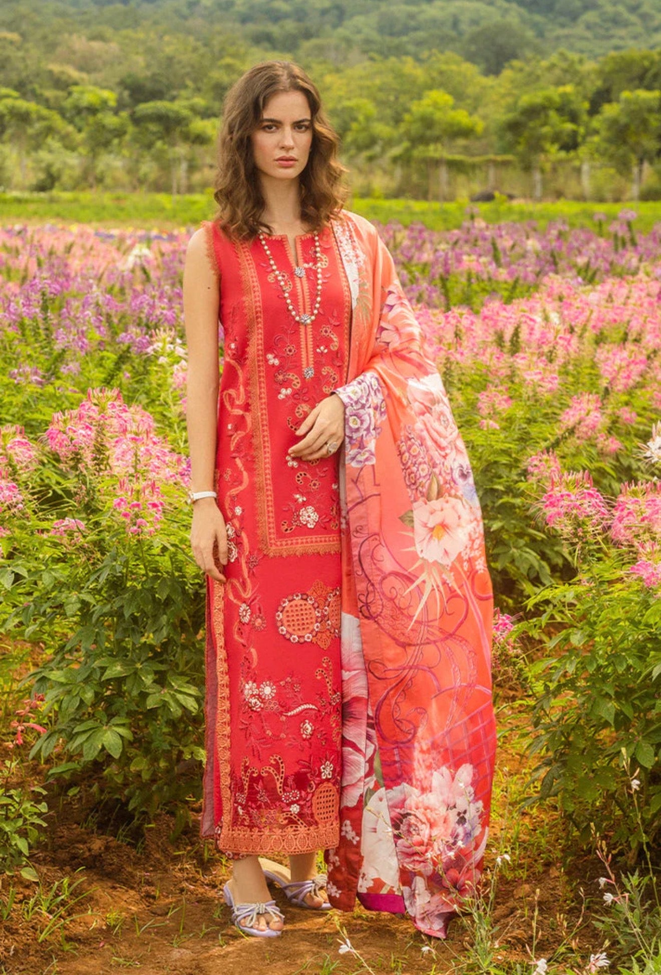 Mushq Hemline Lawn (3pc)