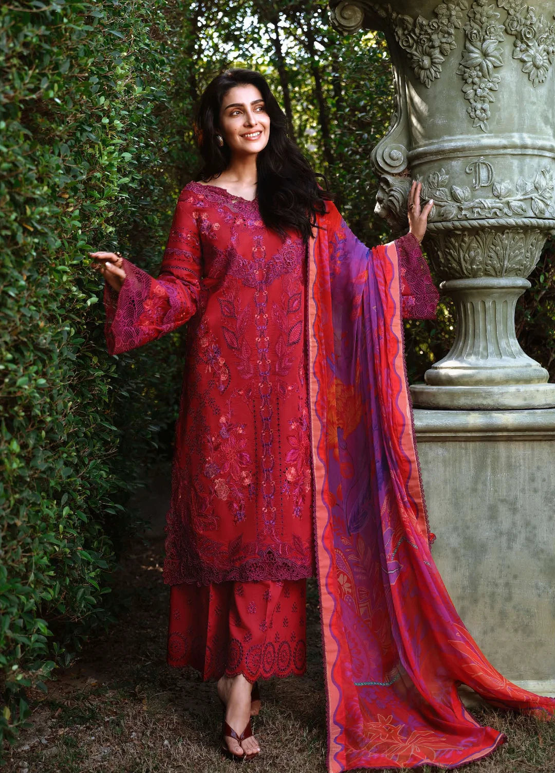 Mushq aMoi Lawn (jor dupatta)