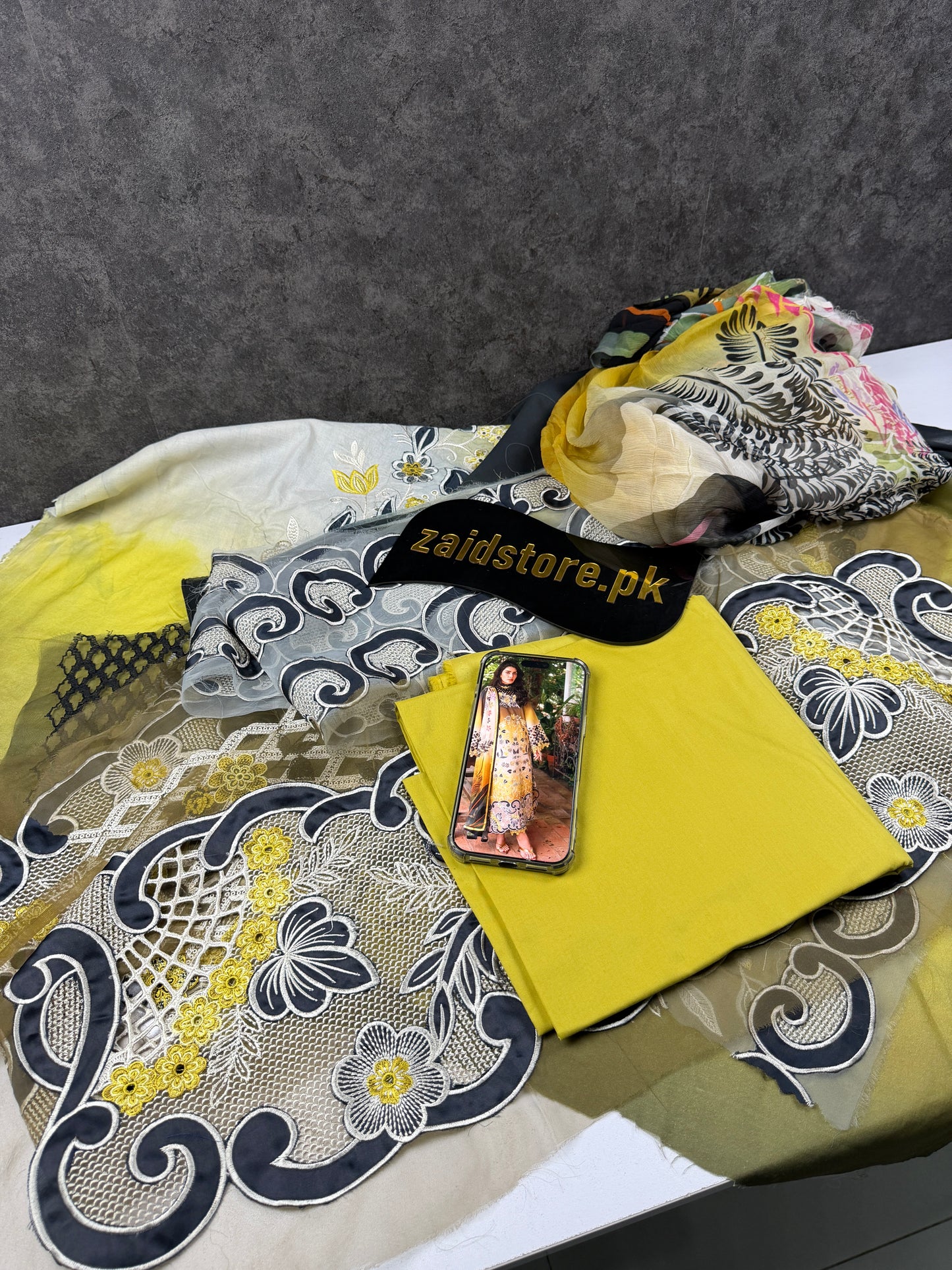 Mushq aMoi Lawn (jor dupatta)