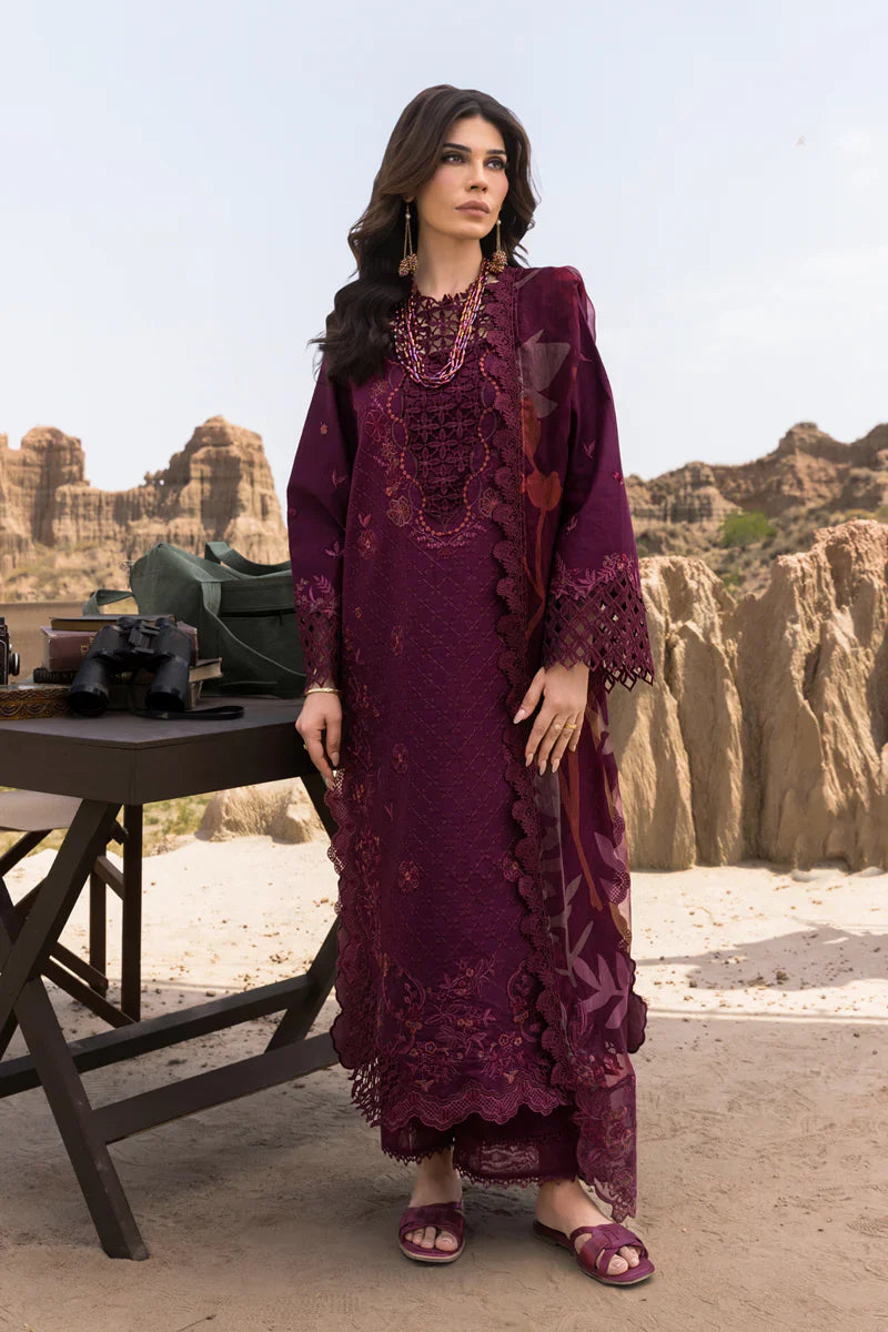 Rang Rasiya Luxury Lawn (Bgrade) Plum