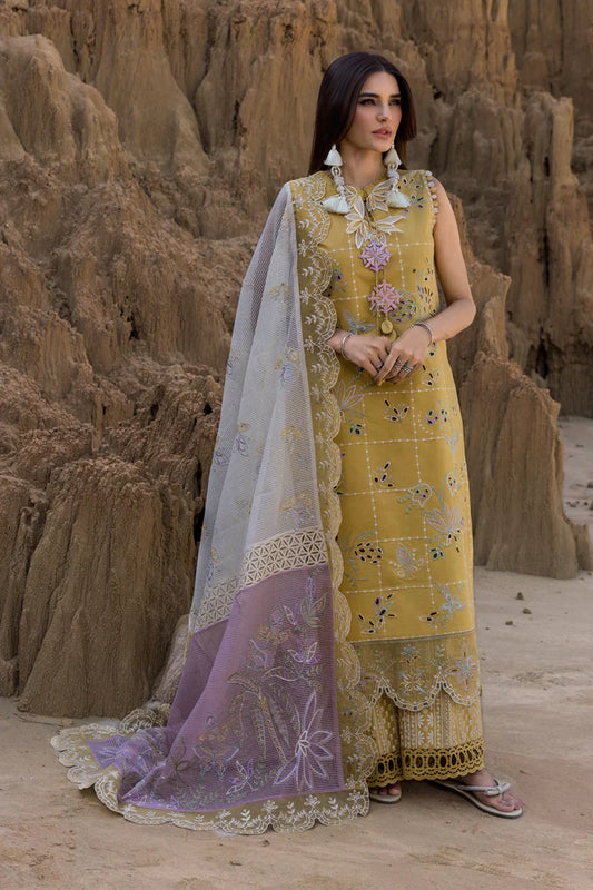Rang Rasiya Luxury Lawn (Bgrade) Yellow