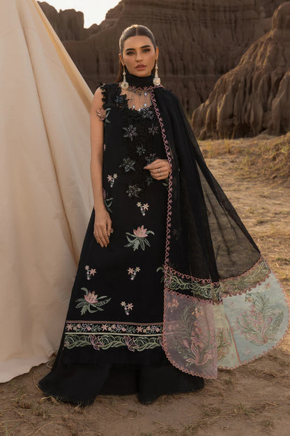 Rang Rasiya Luxury Lawn (Bgrade) Black