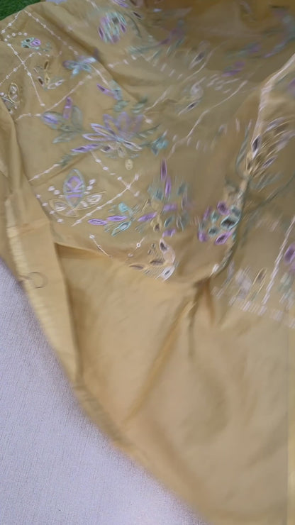 Rang Rasiya Luxury Lawn (Bgrade) Yellow
