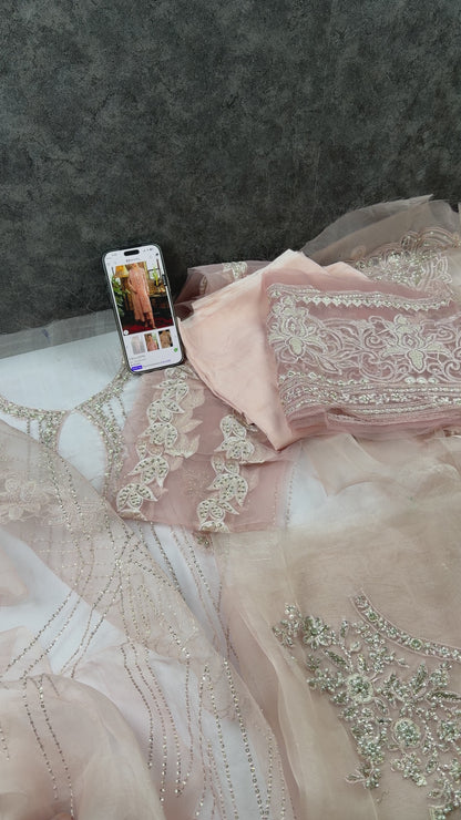 Mushq Pret Unstitch (Leftover) 2pc