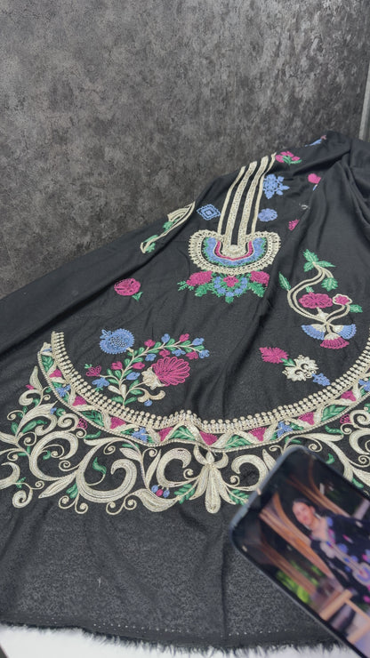 Mushq hemline Karandi (2pc)