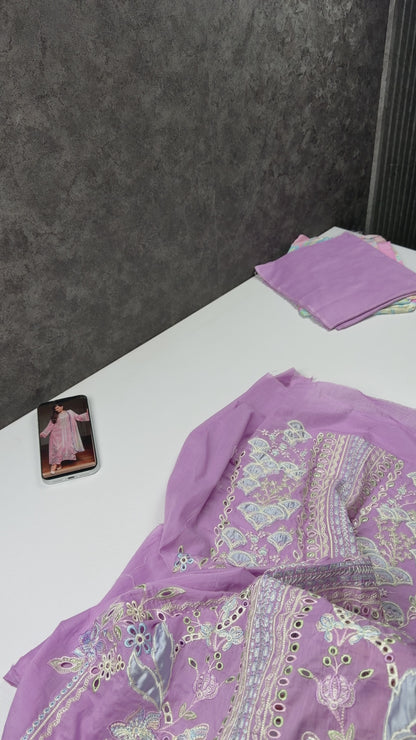 Mushq aMoi Lawn (3pc)
