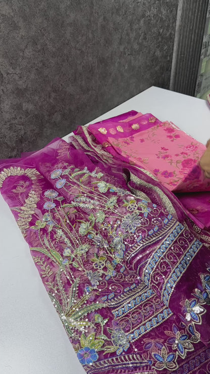 Mushq Chiffon (4pc)